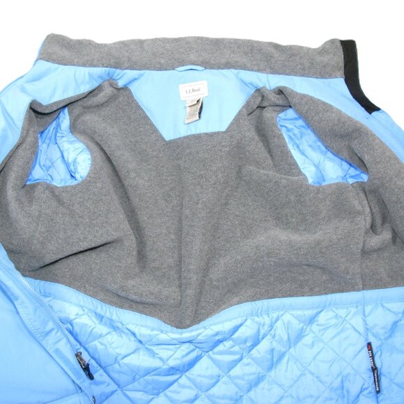 L.L. Bean Blue Polartek 3/4 Length Winter Jacket Size XLP - Picture 7 of 8